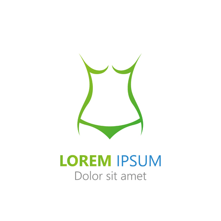 weight loss logoのイラスト素材