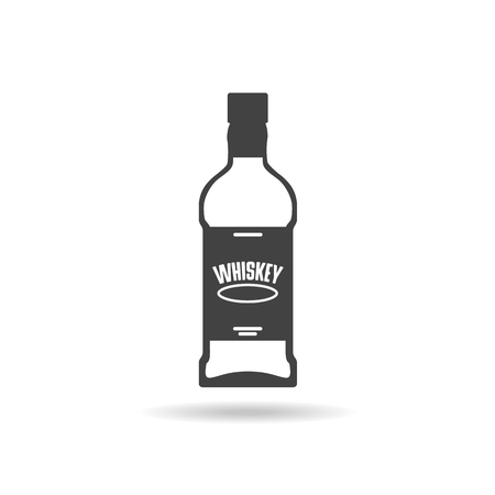 Whiskey Bottle iconのイラスト素材