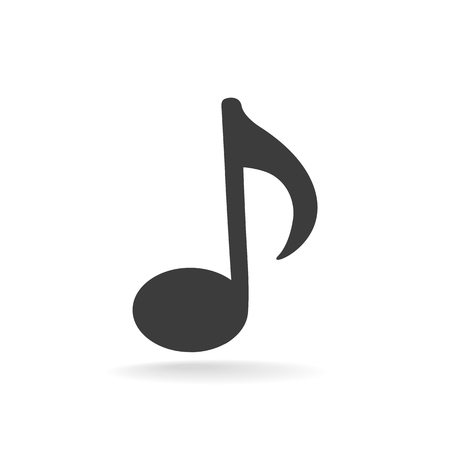 Music note Icon Vector.のイラスト素材