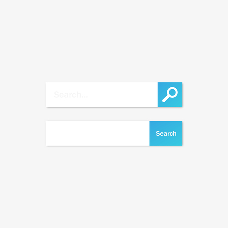 Search bar. Template isolatedのイラスト素材