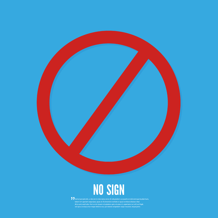 Do not sign flat icons,vector designのイラスト素材