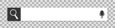 Web search bars vector illustrationのイラスト素材