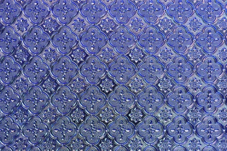 Ancient glass patternの写真素材