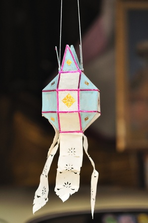 Lanna lantern festival decorationの写真素材