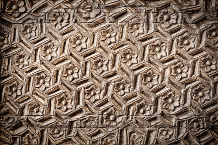 Seamless wood pattern ; Thailand contemporary styleの写真素材