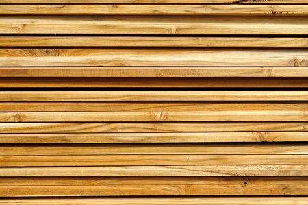 Wall teak wood