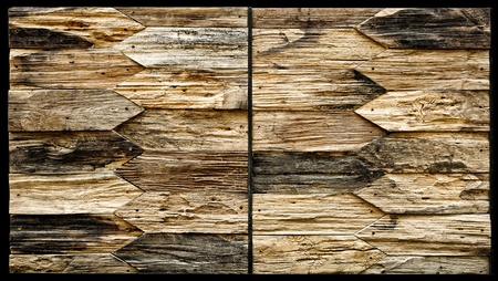 Wood fence
