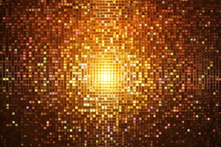 Abstract mosaic : night styleの写真素材