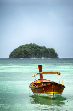 Boat at sea Thailandの写真素材