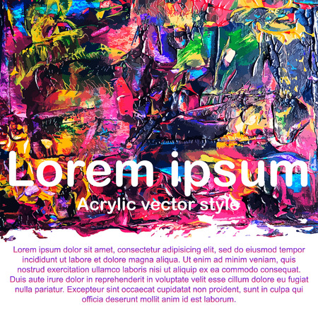 Abstract acrylic background vector styleのイラスト素材