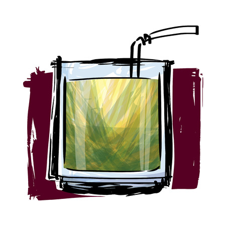 Juice paint vectorのイラスト素材