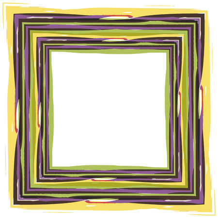 Abstract stripe frame background : Vector eps.10のイラスト素材