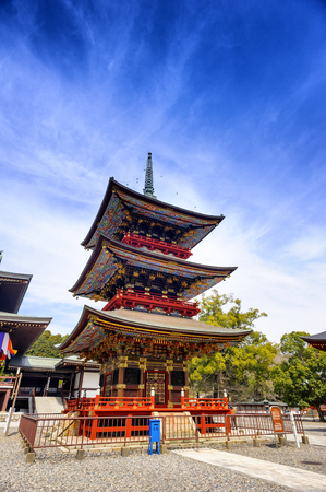 CHIBA JAPAN - MARCH 26, 2018 : Narita san Shinshoji temple, Popular tourists come here because it is an ancient temple with magnificent architecture. Have a fascinating history.のeditorial素材