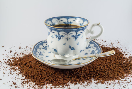 Cup with coffeeの写真素材