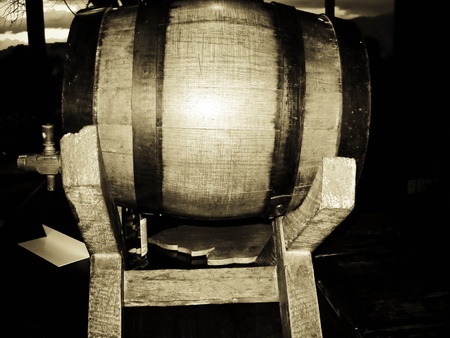 A barrel of wineの写真素材