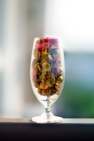 a glass of seedstock の写真素材