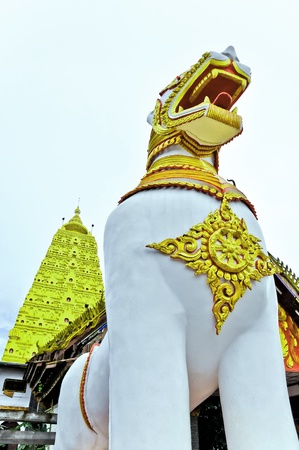 Temple of Mon peopleの写真素材