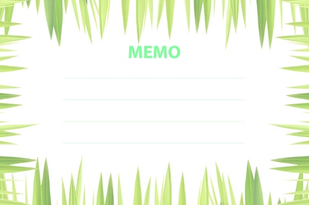 paper for taking notes の写真素材