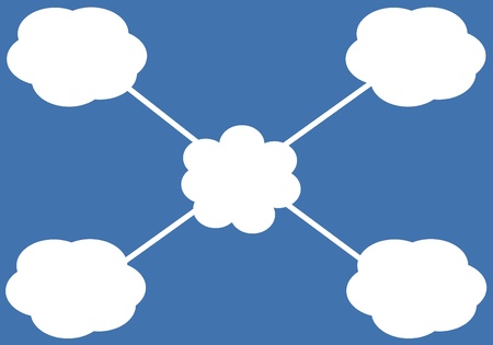 cloud iconのイラスト素材