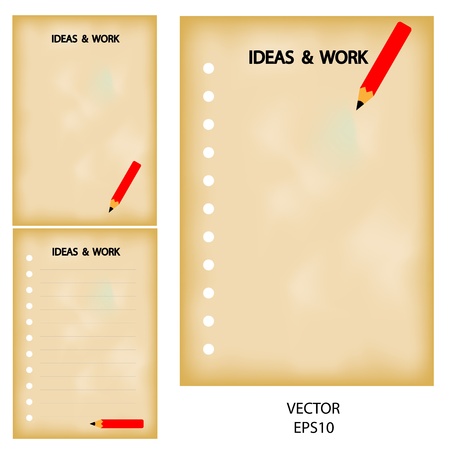 set of old paper texture,old paper style,old paper backgroundのイラスト素材