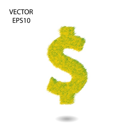 grass illustration,abstract sign,business symbol,grass symbol,text box のイラスト素材