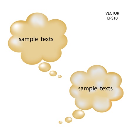 illustration of colorful speech bubble on abstract background,abstract talking bubble,colorful text box,vectorのイラスト素材