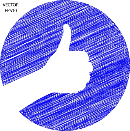 hands icon,hand symbol,abstract background ,business backgroundのイラスト素材