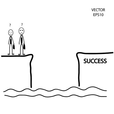 business concept,way of success,pencil designのイラスト素材