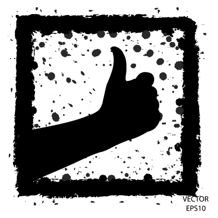 hand icon,hand symbolのイラスト素材