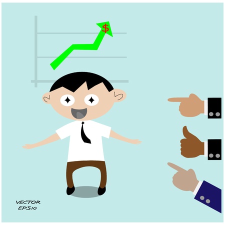 Businessman icon,business conceptのイラスト素材