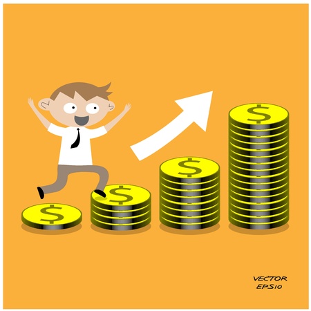 Businessman icon,business conceptのイラスト素材