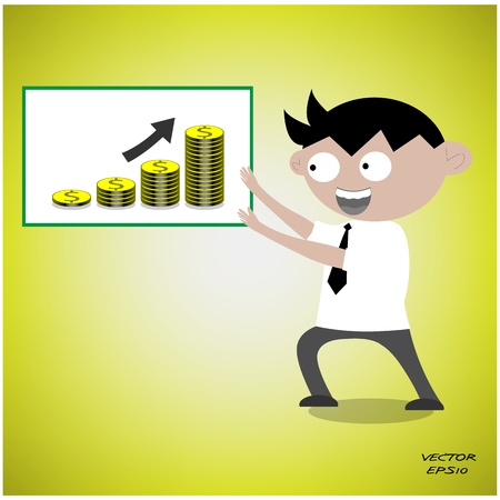 Businessman icon,business conceptのイラスト素材