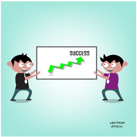 growth concept ,increase concept ,vectorのイラスト素材