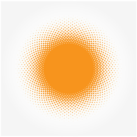 Abstract Halftone Backgroundのイラスト素材