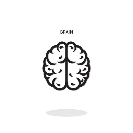 brain icon .vector illustrationのイラスト素材