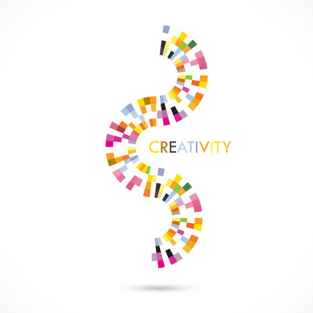 Creative abstract vector logo design template. Corporate business technology creative logotype symbol.Vector illustrationのイラスト素材
