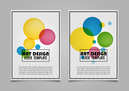 Book cover layout design.Abstract presentation background.Annual report Leaflet Brochure Flyer template A4 size design.Vector illustrationのイラスト素材