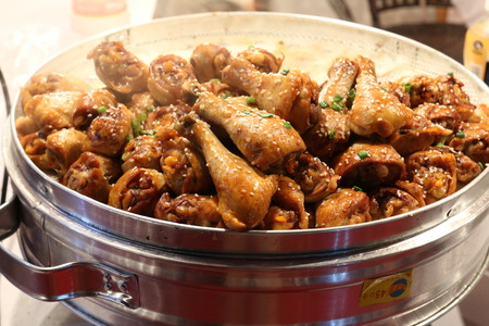 chicken drumsticksのeditorial素材