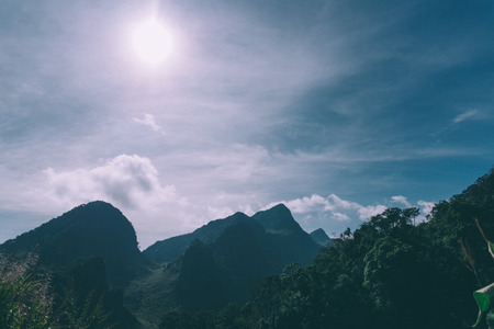 mountainの写真素材