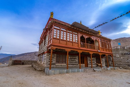 Nako Monastery in Kinnaur Valley, Himachal Pradesh