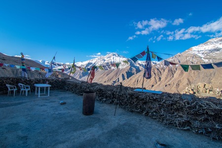 Dhankar Villageの写真素材