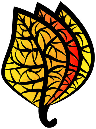   picture of grey silhouette of flowers on black backgroundのイラスト素材