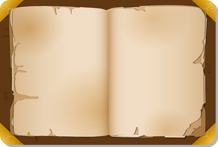 Vector antique bookのイラスト素材