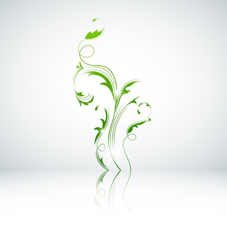 Eco design background のイラスト素材