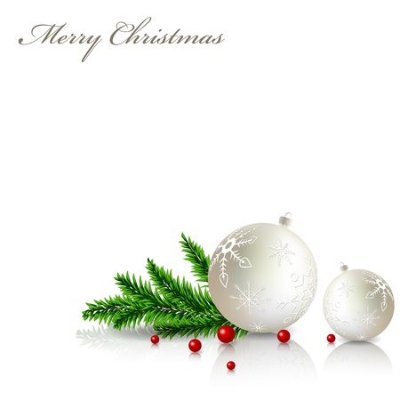 Christmas greeting cardのイラスト素材