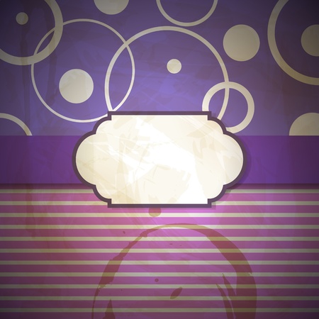 vintage pattern for  invitationのイラスト素材