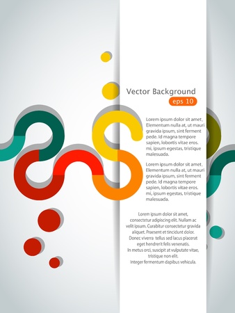 abstract bannerのイラスト素材