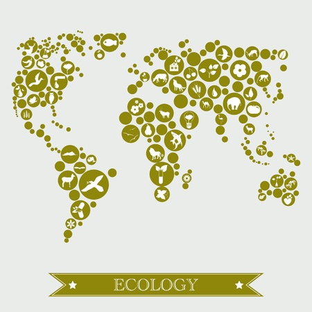 eco concept designのイラスト素材