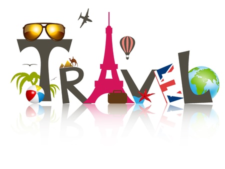 Vector travel business designのイラスト素材