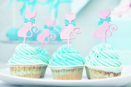 Photo of cute cupcakesの写真素材